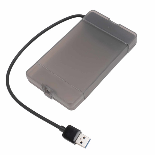 USB3.0 2,5 tommer SATA-harddiskkabinet 5 Gbps klart eksternt harddiskcover til 7-9,5 mm 2,5 tommer SATA SSD HDD