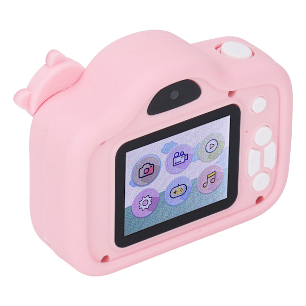 Mini lastenkamera monitoiminen 2,0 tuuman HD-näyttö 2000 W pikseliä Söpö digitaalinen videokamera 3-10-vuotiaille
