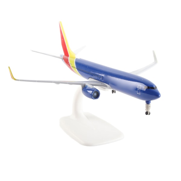 Diecast Airliner Modell Barn Vuxen Legering Simulerad Flygplan Modell Dekoration för Hemmastudie Kontor