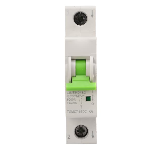 PV-strømbryter 1P Mini magnetisk system hurtigutløsning DC-kretsisolator for solsystem 250V 40A