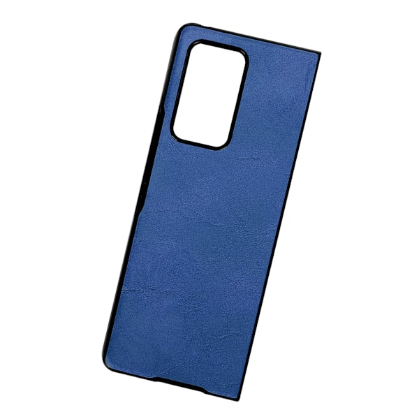 Läderfodral för Samsung Galaxy Z Fold 2 Mobiltelefon Anti Fall Skyddande Fodral Blå