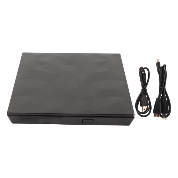 USB 3.0 USB C Ekstern CD DVD-drev 5 Gbps Plug and Play CD DVD RW Writer Player til bærbar pc til Windows til Linux