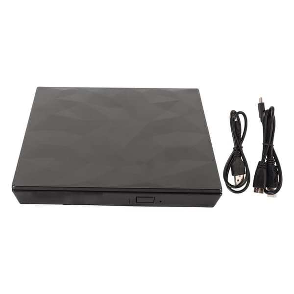 USB 3.0 USB C extern CD DVD-enhet 5 Gbps Plug and Play CD DVD RW-brännare för bärbar dator PC för Windows för Linux
