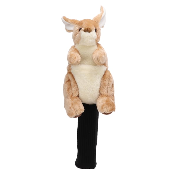 Kangaroo Golf Head Cover Plush Animal Golf Club Headcover No.1 Wooden Club Cover for Course