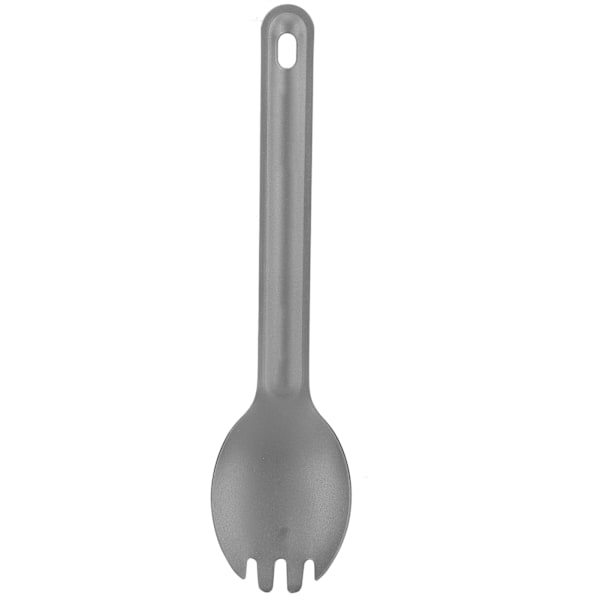 Lättvikts Slitstark Titan Spork Sked Metall Bestick Set för Utomhus Camping (Titan Sked Gaffel)