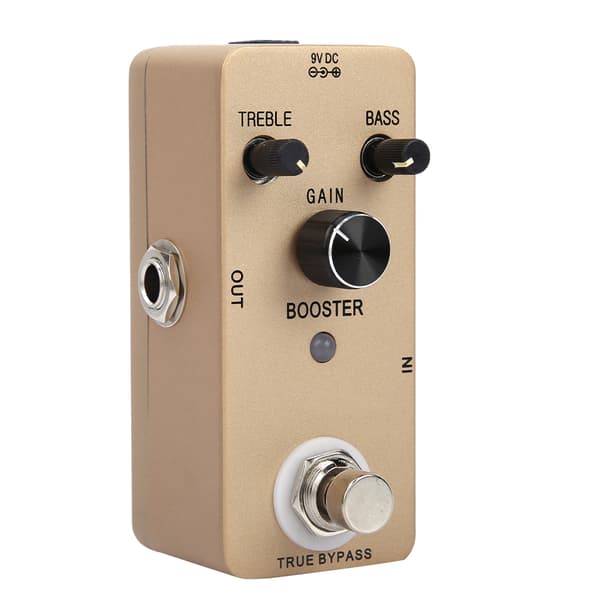 Elektrisk Buffer Elektrisk Guitar Effektpedal Ren Boost True Bypass Fuld Metalskal