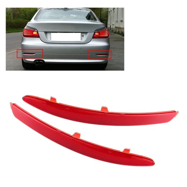 ABS Bagkofanger Reflektor Par til Skoda Octavia 2010 2014