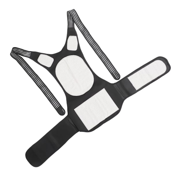 Magnetisk Selvoppvarmende Vest Holder Varmen Fremmer Sirkulasjon 68 Magnet Veste med Halsomslag XL