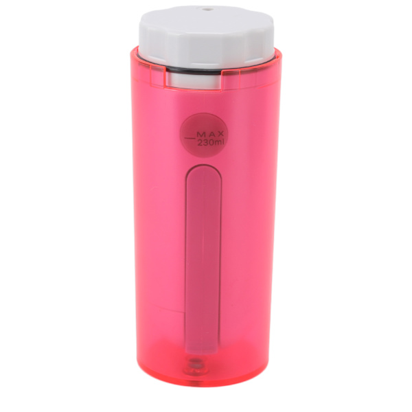 Bärbar bidé 230 ml USB-laddningsbar effektiv vattenbesparing enkel drift bärbar bidéspruta för toalett resor röd flaska