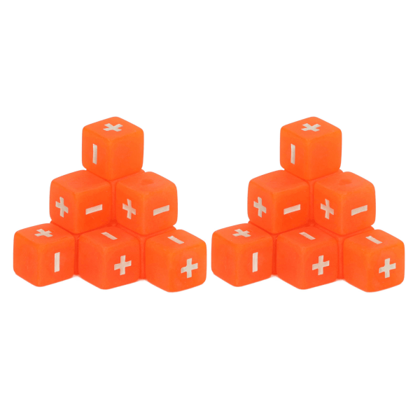 20 st 16 mm set Matematik Driftberäkning Minustecken plus leksaker för barn Klassrumsundervisningsmaterial Orange