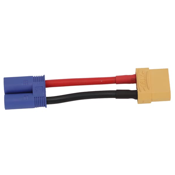 XT90 Hun til EC5 Han Kabel 12AWG Ledningsstik Adapter til RC Bil Flymodel 10 cm