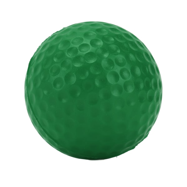 42,5 mm PU-skumgolfbollar Stark flexibilitet Utomhusgolfövningsboll för sport FitnessGrön