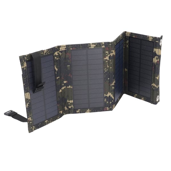 Solcellepanel Profesjonelt 20W Effektivt Vanntett 4-fold Monokrystallinsk Silisium Solcellepanel for Utendørs Camping