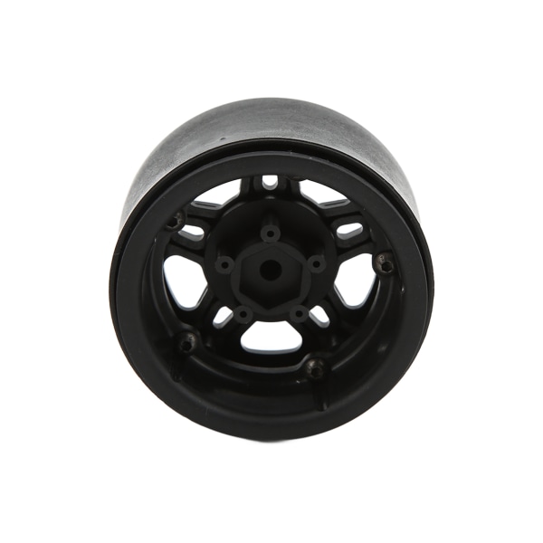 4 stk. plastik RC bilhjul til 1/10 fjernstyret bil til AXIAL SCX10 90046 Sort