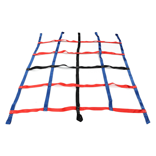 Klatrenett for barn i 3 farger, 300 kg bæreevne, 1,85 x 1,45 meter, høy styrke polyester, utendørs