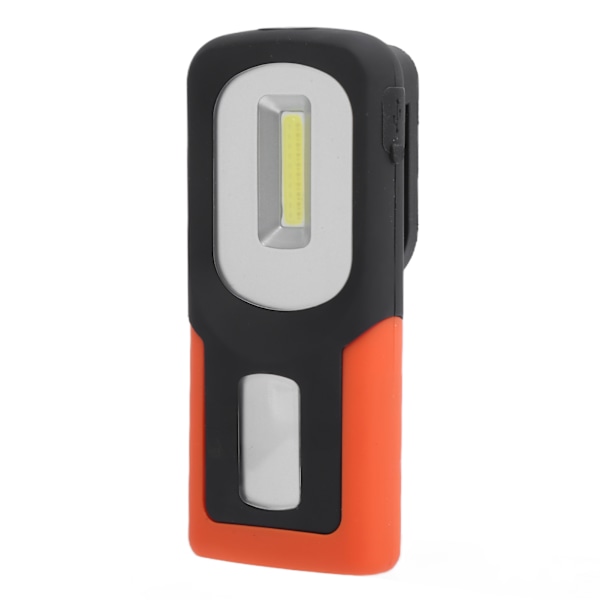 COB Arbetslampa Portabel USB Uppladdningsbar LED-lampa med 360° Roterbar Krok för Camping Fiske Dykning Resor