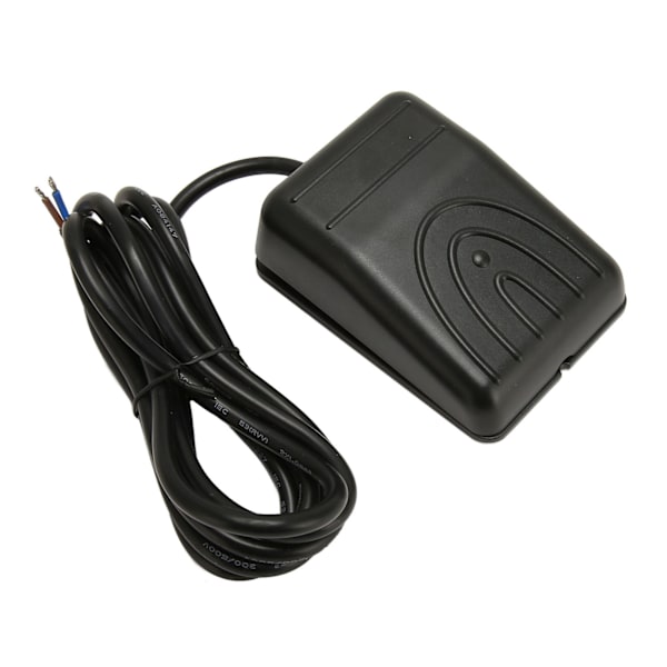Jalkakytkin 16 A 250 V AC, power itsestään palautuva vesitiivis yksijalkainen polkimen ohjainkytkin 6,6 jalan kaapelilla FS211W2S, 2 johdin