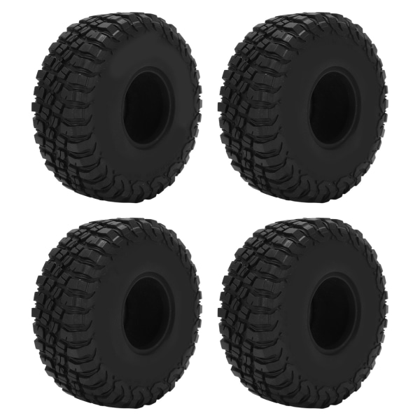 4st 120mm RC Däck Flexibla Stark Dämpning Prestanda Lätt Vikt Universella Fjärrkontroll Biltillbehör