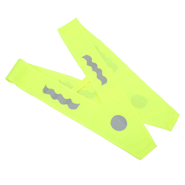 Refleksvest Lett Kanting Pustende Stoff Sklisikre Barer Polyester Nattsikkerhet Refleksvest