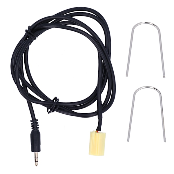 59,1 tommers 6-pins AUX-IN-kabel Lydinngangadapter 3,5 mm Jack-utskifting for Fiat Grande Punto