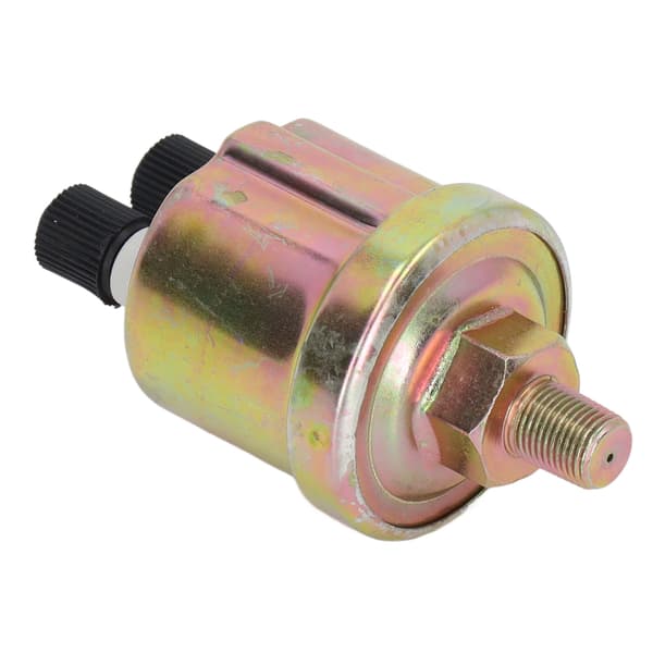 Oljetrykksensor aluminiumslegering stabil generator oljetrykksensor for VDO 1/8 NPT 0-10Bar blank finish dobbelthode