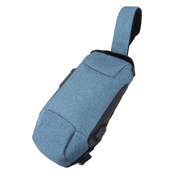 Vandtæt Ridsefast Lille EDC Minimalistisk Sling Bag Minimalistisk Bryst Skulder Rygsæk Tyverisikring Kombinationslås Messenger Taske Græsgrøn