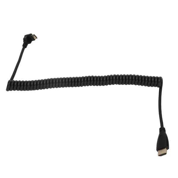HDMI A till HDMI C Spiralkabel Video Ljudadapter