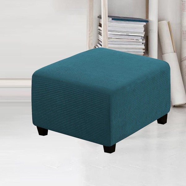 Soft Stretch Ottoman Cover - Elastiskt midjeband - Möbelskydd