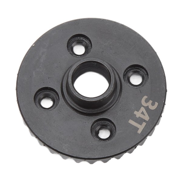 RC Diff Gear Teräs Vahva RC-tasauspyörästön rengas ja hammaspyörä 1/10 kaukosäädinautolle 34T 11T
