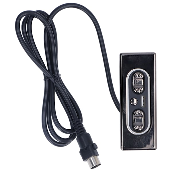 Fåtöljströmbrytare Elektrisk Soffa Fåtölj 5 Knappar Handkontroll DC Tryckstångsmotor Lyftströmbrytare 29V med USB-laddningsport