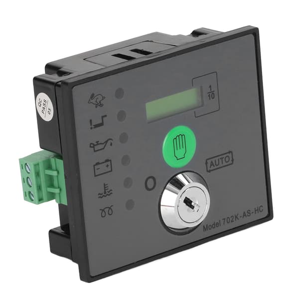 Generatorstyringsmodul Auto Start LED-indikator LCD-skærm Genset-controller 8-35VDC