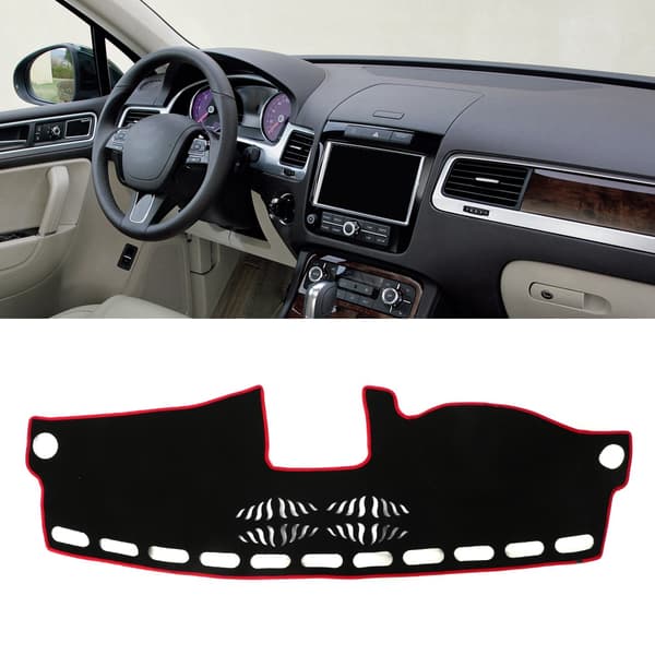 Dashboard Antirefleks Matte Deksel Kompatibelt med Touareg 2011 2016