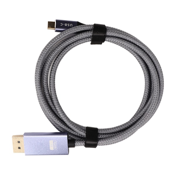 Type C - DP HD -kaapeli USB C - DisplayPort 1.4 -kaapeli kannettavalle puhelimen näytölle samalla näytöllä DP - Typec -linjaan 1,5 m / 4,9 jalkaa