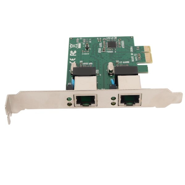 Dubbelports PCIe-nätverkskort RJ45-port RTL8111H-chip Ethernet-nätverkskort Gigabit NIC för Windows för Linux