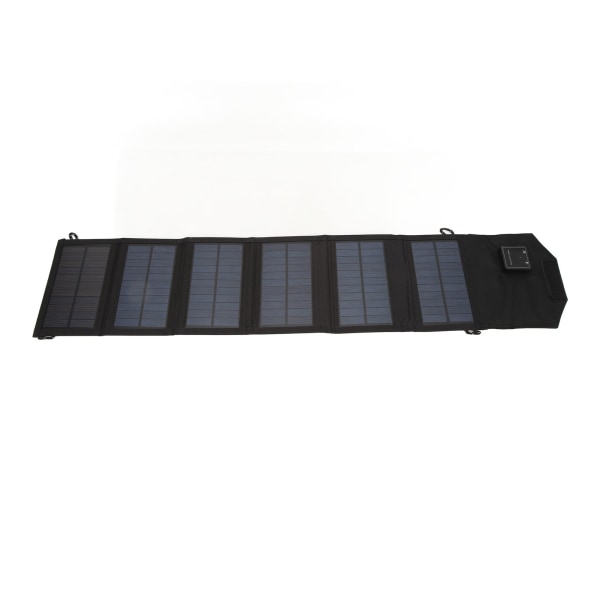 Solar hopfällbar laddare 12W dubbel USB vattentät värmebeständig bärbar solpanel laddare för bärbar dator