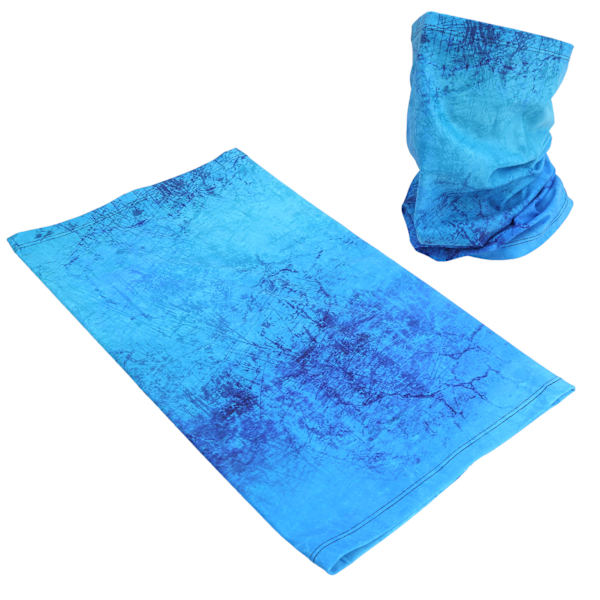 WHEEL UP Multi ansiktshalsduk Elastiskt Andningsbart Pannband Handledsskydd För Blue Ocean