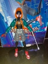 Threezero Spider-Man Across the Spider-Verse Miles Morales Hyper Articulated Figur Miles Stand