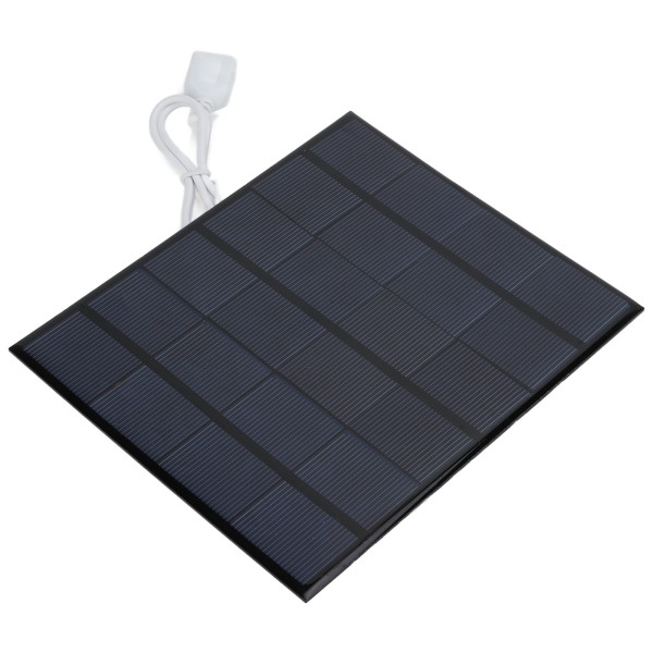 Mini Solar Panel Polysilicium Effektiv Energibesparende USB Solar Oplader til Telefon Power Bank RV Outdoor Farming 3,5W 6V