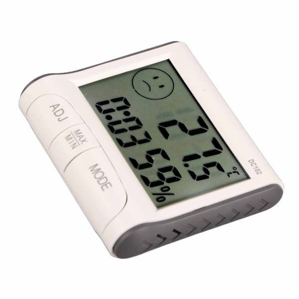 Elektronisk termometer LCD digital temperaturtester trådløs termometer hygrometer luftfugtighed