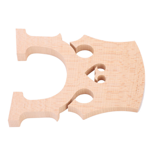 Maple Wood Cello Bridge Reservedeler Instrumenttilbehør for 4/4 3/4 celloer (4/4)