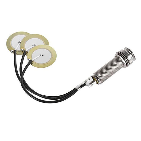 Pickup Självhäftande Pickup Piezo Transducer för Gitarr Ukulele Kalimba