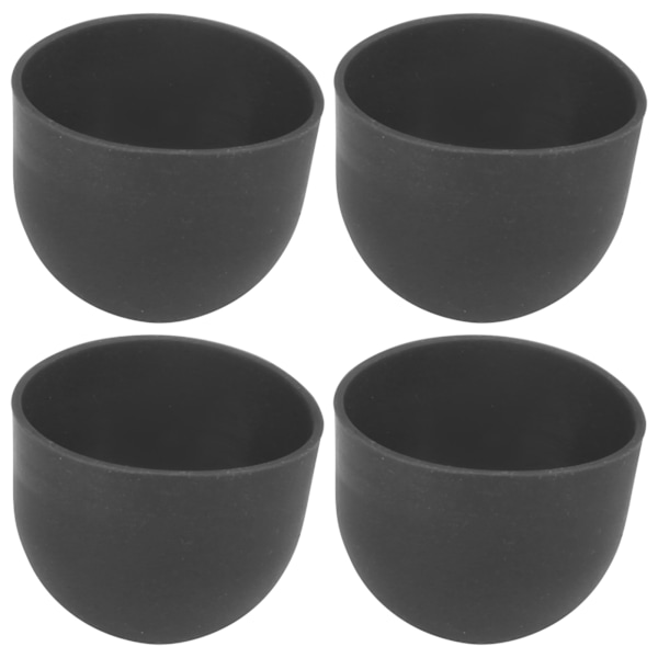 4ST Silikonmotor Dammtät Cover för DJI FPV drone Cap Svart