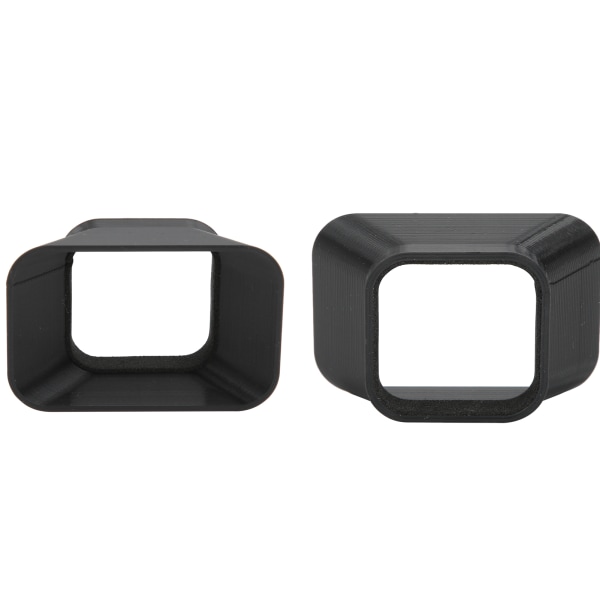 2 stk AntiGlare Sunshade linsehette Lettvekt for GoPro Hero 9 Black kameratilbehør