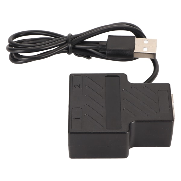 Ethernet Splitter 100M 1 til 2 Forgyldt Pin Beskyttet Lag Stærk PVC LAN Splitter til ADSL Hub Switcher TV Router