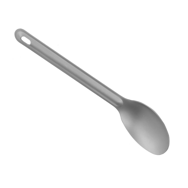 Lätt slitstark titan Spork sked metall set för utomhuscamping (titan sked)