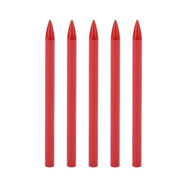 5 st Snörningssticknålar Rostfritt stål gör-det-själv-armband Fallskärmssnöre Stickverktyg Röd
