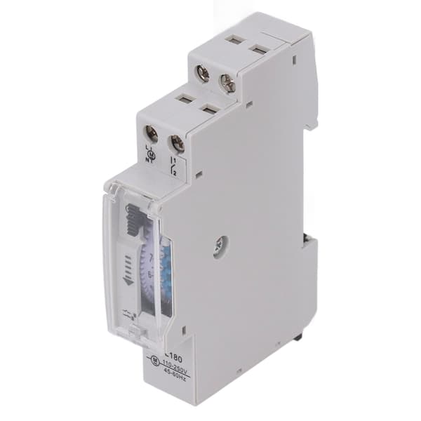 Tidsafbryder Mekanisk Timer Vandtæt 24 Timers Controller 110-250VAC til Lysmotor