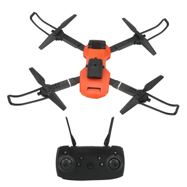 E100 Quadcopter Alle sider Hindringer Unngå Folding Doble Kameraer HD 4K Drone for Luftfotografering Tre batterier