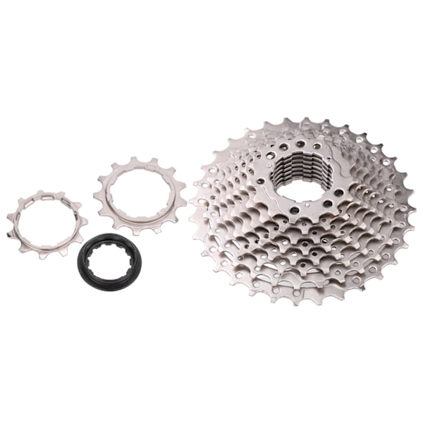 Bike Freewheel 11‑32T 10-växlad kassett Kedjehjul Cykelbytestillbehör Silver