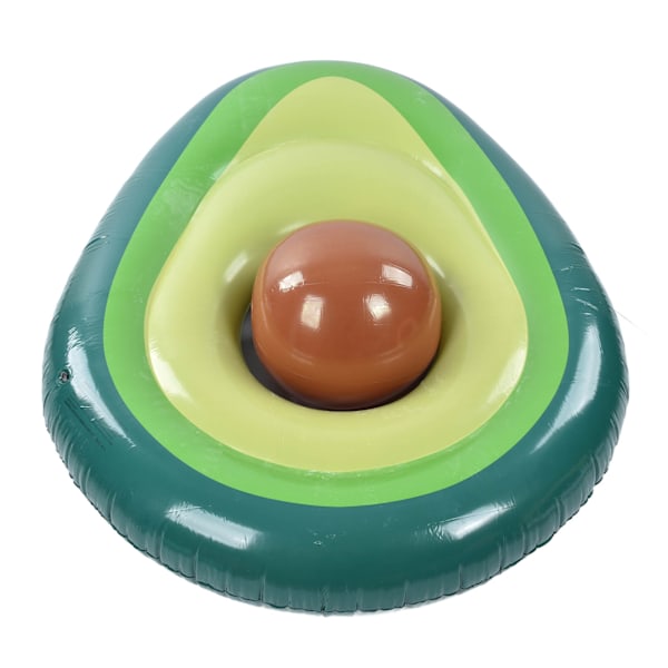 Avocado Pool Float PVC Oppustelig Pools Flåde Liggestol Strand Flydende Fest Legetøj med Bold